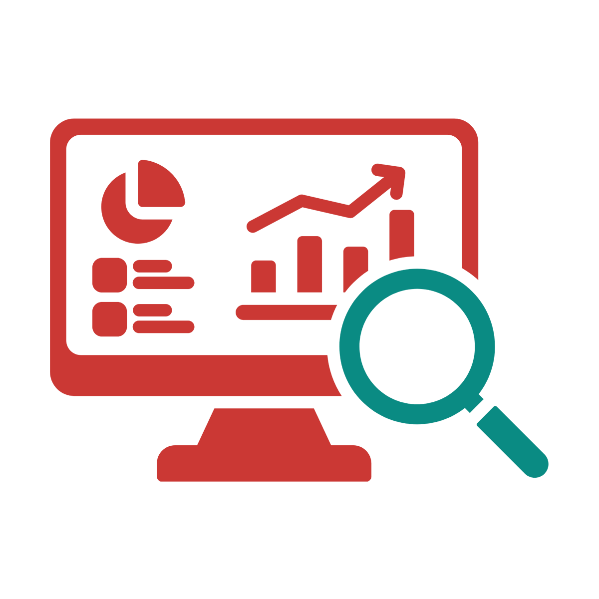 Illustrative icon representing Grafana dashboards and metrics visualization.