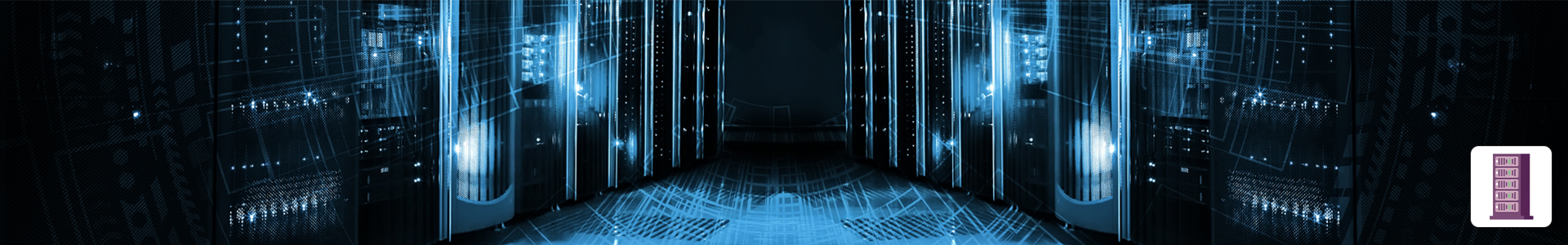Conceptual visualization of Microsoft Windows Server operating system deployment.