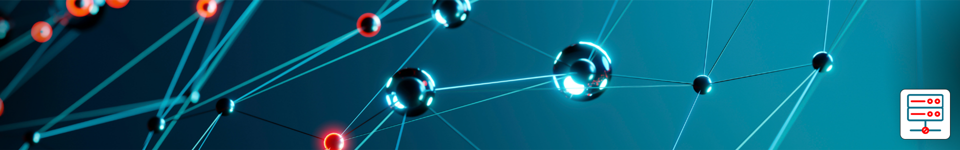 Conceptual visualization of a disconnected digital network node representing an isolated DNS server.