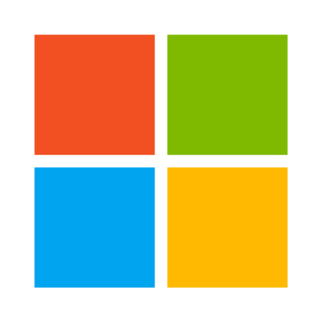 Microsoft corporate logo.